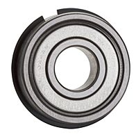 Single Row Radial Ball Bearing - Double Shielded w/ Snap Ring
