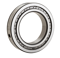 Separable Inner Ring Type Bearing - Inner Ring w/ One Rib, Outer Ring w/ Two Ribs, Dowel Hole