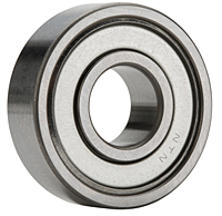 Single Row Radial Ball Bearing - Removable Double Shield