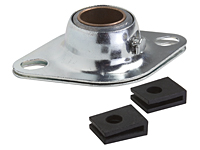 Bronze Bearing, Pressed Steel Housing, Self-Aligning Type F2PS-BR - Series