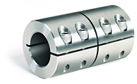 Metric One-Piece Industry Standard Clamping Couplings MISCC-Series, Stainless Steel