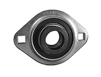 2-Bolt Flange OBFR 200 Silver Series (OBFR204-20MM)