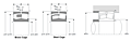 Spherical Roller Bearing w/ Standard Bore & Oil Groove, 213 Series - Dimensions