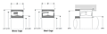 Spherical Roller Bearing w/ Standard Bore, 223 Series - Dimensions