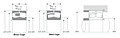 Spherical Roller Bearing w/ Standard Bore & Oil Groove, 230 Series - Dimensions