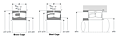 Spherical Roller Bearing w/ Standard Bore & Oil Groove, 239 Series - Dimensions