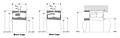 Spherical Roller Bearing w/ Tapered Bore & Oil Groove - Dimensions