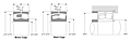 Spherical Roller Bearing w/ Standard Bore & Oil Groove, 232 Series - Dimensions