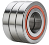 Triple-Row Angular Contact Thrust Ball Bearing for Ball Screws - DFT Arrangement, Double Sealed, Two Rows Bear Axial Load