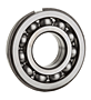 Single Row Radial Ball Bearing - Open Type w/ Snap Ring