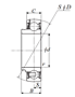 Bearing Insert - Spherical O.D. - Dimensions