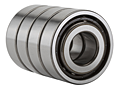 Quadruple-Row Angular Contact Thrust Ball Bearing for Ball Screws - DBTT Arrangement, Open Type, Three Rows Bear Axial Load