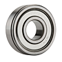 Single Row Radial Ball Bearing - Double Shielded, Snap Ring Groove