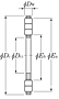 Thrust Needle Roller and Cage Assembly - Type K874 - Dimensions