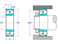 Double Row Spherical Roller Bearings with Tapered Bore