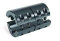 Metric Two-Piece Industry Standard Clamping Couplings w/Keyway 2MISCC-Series