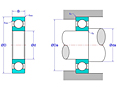 Deep Groove Ball Bearings - Open