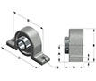 Ball Bearing, Die-Cast Housing, Rigid Type PBDC-BL - Series