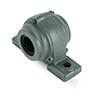 Pillow Block Unit, Adapter, Cast Dust Cover, Open End, UKP Type - 3