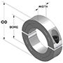 Corrosion Resistant Two-Piece Clamping Collar