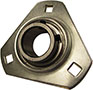 3-Bolt Pressed Steel Flange DBF 200 Silver Series (DBF201-12SMM)