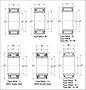 Machined-Ring Needle Roller Bearings w/ Inner Ring - Dimensions 