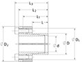 Metric Locking Assembly