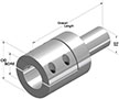 Step Up Clamp-on Adapter